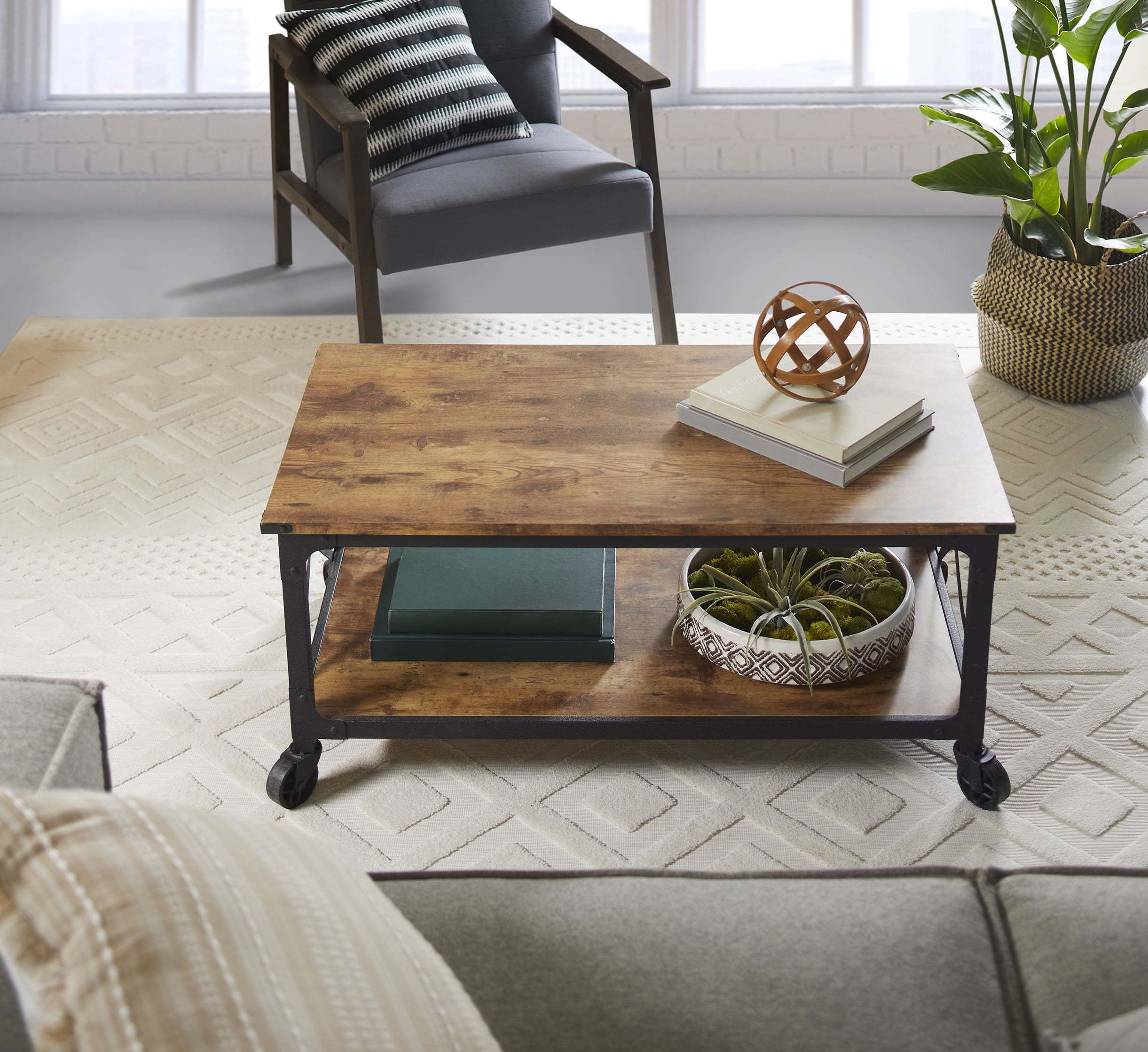 Better Homes Gardens Rustic Country, Better Homes And Gardens Farmhouse Coffee Table