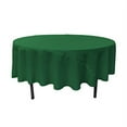 thumbnail image 2 of LA Linen Polyester Poplin Tablecloth 90-Inches Round, Emerald Green, 2 of 2