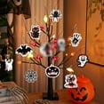 thumbnail image 5 of 12-Pack Halloween Ornaments – Cute & Spooky Mini Tree Decorations – Skull, Pumpkin, Ghost Hanging Pendants for Halloween Tree, Party, Porch & Home – Cardstock Festival Decor Supplies, 5 of 9