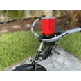 thumbnail image 6 of Kroozie Kroozercups Stealth Bicycle Cup Holder 2.0 in Flat Black Drink Holder Wheelchair Yeti Beer Holder Beach Cruiser Accessory Bicycle Water Bottle Holder Motorcycle Drink Holder, 6 of 6