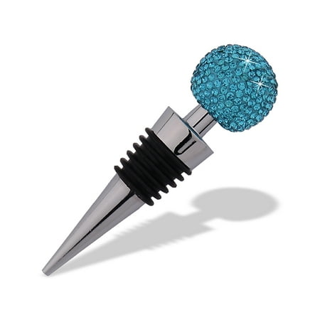 

DIYOO Sparkling Wine Bottle Stopper Glitter Rhinestones Champagne Bottles Cork Nozzle Cap Sealer Leakage Saver Bar Kitchen