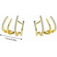 thumbnail image 5 of Pendientes Sure de 2 Ps, pendientes Sure sin perforaciones de Zunis, pendientes Sure------Código de producto 68512, 5 of 5