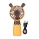 thumbnail image 3 of Ventilador portátil de mano recargable por USB, miniventilador ergonómico de mano con forma bonita para hombres, mujeres y niños al aire libre, 3 of 8