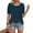 Dark Blue women's puff sleeve t-shirt a1, variant on MORESEC Women's Puff Sleeve T-Shirt Round Neck Short Sleeve Blouse Loose Fit Casual Basic Top Holiday Vacation Fashion Clothes, Dark Blue S