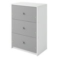 thumbnail image 4 of Euroco Twin over Twin Bunk Bed with Six Drawers for Kids Teens Room, Gray, 4 of 15