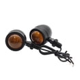 thumbnail image 2 of Luces Pequeñas Una Sola Línea Retro Modificadas para Motocicleta Un Par (negro), 2 of 8