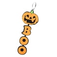 thumbnail image 1 of 1 Pieza símbolo Colgante Para Haloween Decoración Para Pared De Cosplay De Cosplay Para Amarillo Macarena Happy Halloween Hanging Sign, 1 of 7