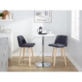 thumbnail image 2 of Toriano Counter Stools for Kitchen Counter, Counter Height Chairs, Bar Stools Set of 2, Counter Height Stools, Counter Height Chairs, Bar Stools For Kitchen Island (Blue Fabric), 2 of 5