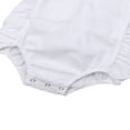 thumbnail image 5 of Baby Girl Ruffle Solid Color Romper Jumpsuit Outfit Sunsuit, 5 of 5