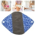 thumbnail image 1 of Compresas sanitarias lavables Paño absorbente reutilizable Compresas menstruales Protectores de bragas fuerte absorción de agua azul ANGGREK Otros, 1 of 8