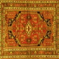 thumbnail image 1 of Ahgly Company Indoor Square Persian Yellow Traditional Area Rugs, 5' Square, 1 of 4