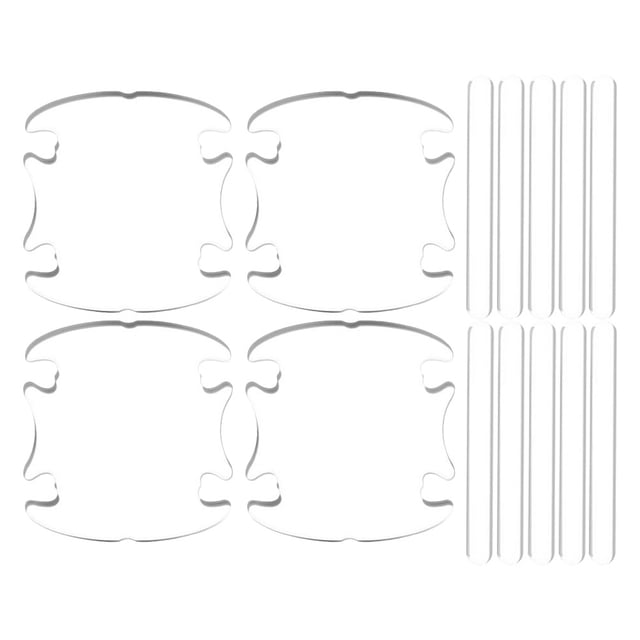 1 Juego de Protector de manija de puerta de coche, Protector de arañazos para manija de puerta de coche, Protector de arañazos para cuenco de puerta de coche