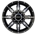 thumbnail image 4 of 20x9 BMF Roulette Black & MIlled Wheels 8x170 (0mm), 4 of 4