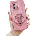 thumbnail image 1 of wonima11 Phone Case for Motorola Moto G Stylus 4G 2023 [Compatible with Magsafe] with Butterfly Kickstand & Lanyard Soft TPU Bling Shockproof Protection Cover for Moto G Stylus 4G 2023 Case, Rose Gold, 1 of 1