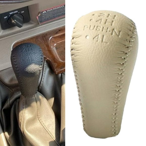 Upgrade Your Gear Shift Knob Leather Knob for NISSAN Navara PATROL for GU GQ