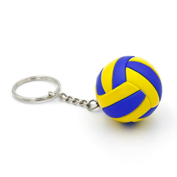 Llavero de voleibol, colgante para bolso, recuerdo deportivo para estudiantes, premios deportivos, pequeños obsequios creativos