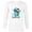 White, variant on Disney Lilo & Stitch Holiday Santa Snowball Fight - Long Sleeve T-Shirt for Men - Customized-White