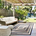 thumbnail image 4 of Tapis ECARPET Intérieur Extérieur Labyrinthe pour Patio, Terrasse, Balcon Collection Tia, 4 of 9