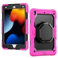 thumbnail image 2 of FJLBDE Case for iPad 9th 8th 7th Gen 10.2 inch 2021 2020 2019, 360 Rotating Stand Handle Shoulder Strap Heavy Duty Shockproof Cover, Rose, 2 of 7