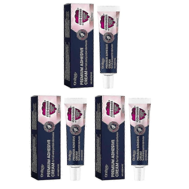Super Grip Denture-adhesive Cream Waterproof Denture-adhesive Cream For Upper Lower Or Partials