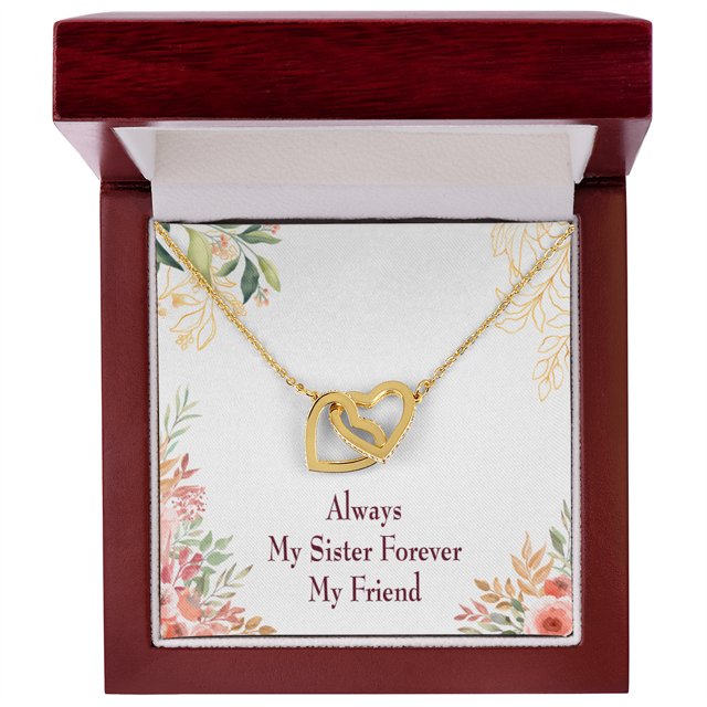 À Ma Sœur Toujours Ma Sœur pour Toujours Mon Ami Collier Inégalé