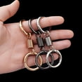 thumbnail image 6 of Uutvmp Spring Double Ring Keychain, Nordic Retro Spring Double Ring Key Chain Detachable Key Clip Alloy Dual Key Ring Holders Spring Shaped Keychain Accessories for Various Keys, 6 of 6