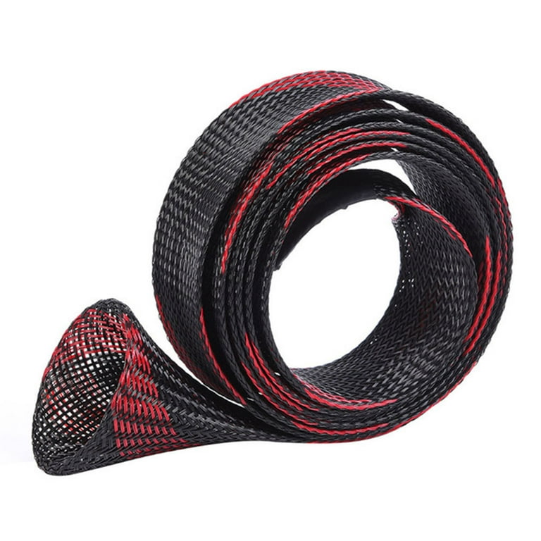 TureClos 35mm 170cm Expanable Fishing Tools Braided Mesh Wrap