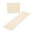 thumbnail image 3 of simhoa Wood Pegboard Drawer Organizer Peg Board System for Food Containers Cookware, 3 of 8