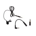 thumbnail image 4 of 3.5mm Micrófono de Solapo Grabación Mic con Cable Adaptador Movíl Teléfono Inteligente Omnidirrecional Inalámbrico	+ Convertidor, 4 of 8