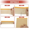 thumbnail image 7 of Unique Bargains Pre-Taped Masking Paper Automotive Paint Masking Paper 45x2000cm / 65.62ftx17.72" Brown Orange, 7 of 7