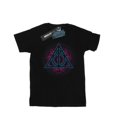 thumbnail image 1 of Harry Potter Mens Neon Deathly Hallows T-Shirt, 1 of 5