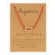 thumbnail image 1 of Pulseras para mujer, regalos para mujer, tarjeta de papel, doce cuerdas de nailon, collar con colgante de aleación, regalo festivo, pulsera de tarjeta de papel., 1 of 3