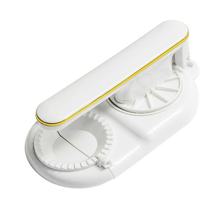

VALSEEL Kitchen Gadgets Household Dumplings Kitchen Artifact Pressing Dumpling Skin Artifact Manual Pressing Dough Tool 2 In 1 Dumpling Maker