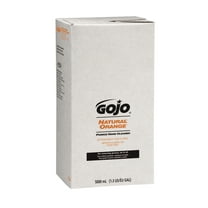 Gojo Natural Orange Pumice Hand Cleaners, Citrus, Bag-in-Box, 5,000 mL