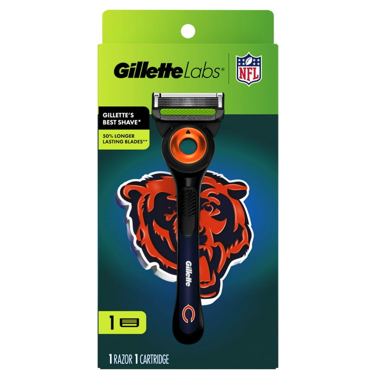 Gillette Labs Official Bears Licensed Razor for Men, 1 Handle, 1