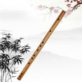 thumbnail image 2 of Bamboo Flute Traditional Chinese Musical Instrument Good Quality Woodwind F, 2 of 8