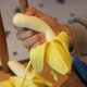 thumbnail image 4 of Juguetes de simulación para apretar, alivio del estrés perfumado súper suave, recuerdos de fiesta de plátano pelado manchado para niños, niñas, adultos, Día de los Inocentes, 4 of 5