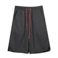 thumbnail image 1 of toraway Men's Leg Slit Quick Drying Shorts Loose Sports Cropped Pants M, 1 of 3