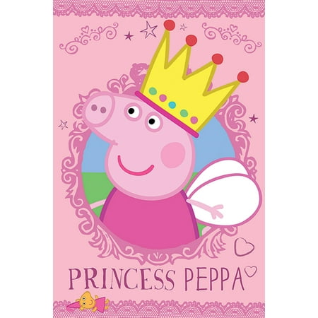Peppa Pig - TV Show Poster / Print (Princess Peppa) (Size: 24