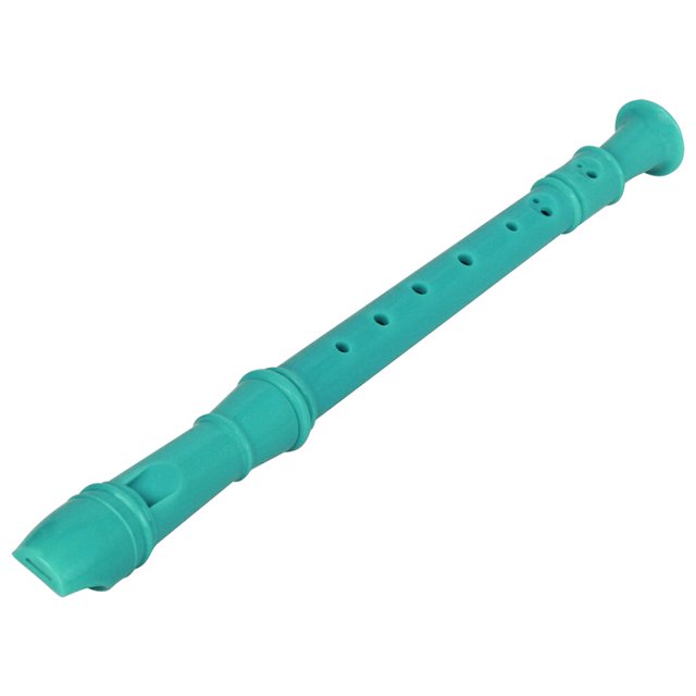 ABS Soprano Descant Recorder Clarinet 8 Holes German Style C Key with Fingering Chart Cleaning Stick for Kids Beginners