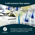 thumbnail image 4 of Libbey Blue Ribbon 16 Piece Tumbler and Rocks Glass Set, Infused Blue Ribbon Drinkware Glasses Set, Artisan Inspired Four-Dimple Shaped Rock Glasses, Dishwasher Safe Tumbler Glasses Set, 4 of 4