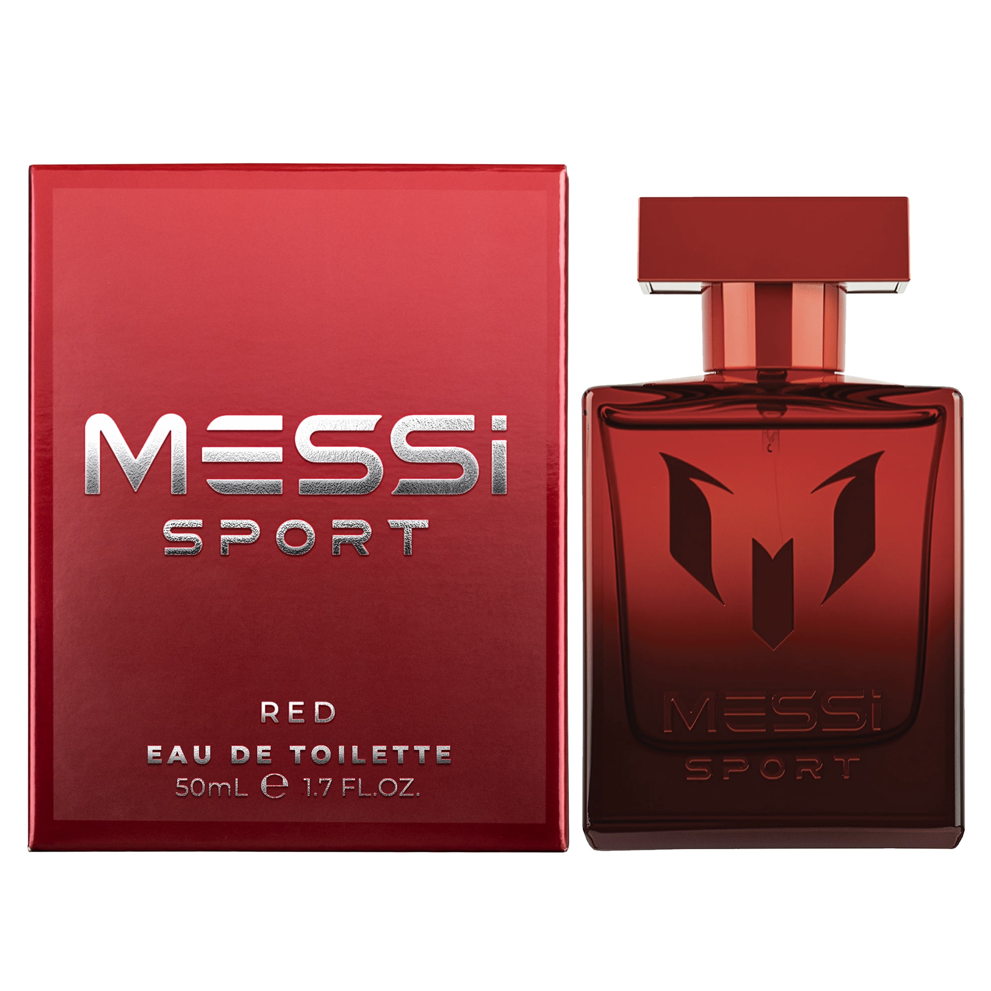 Messi Sport Red Eau De Toilette Spray 1.7 Oz for Men