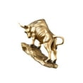 thumbnail image 1 of serony Modern Bull Figurine Statue Collection Feng Shui Crafts Office Bedroom Decor, 1 of 8
