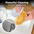 thumbnail image 3 of 5Pcs Reusable Dish Cleaning Cloths,Non Scratch Double Layer Wire Dishcloth with Mesh,Multipurpose Kitchen Scrubber Dishwashing Rags for Pots,Pans,Sinks,Cookware,Stove Topes,Wet & Dry Use,Grey, 3 of 8