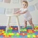 thumbnail image 5 of Alfombra de juego con rompecabezas de letras y números de espuma. Baldosas blandas y educativas para bebés y niños, perfectas para gatear y aprender., 5 of 7