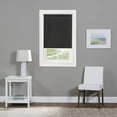 thumbnail image 3 of Set of 2 Achim Cordless GII Morningstar 1" Light Filtering Mini Window Blinds, Black, 23" wide x 64" Long, 3 of 4