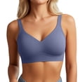 thumbnail image 1 of Seamless Full Coverage Lift Bra for Everyday Wear – Wireless V Shaping Underwear Providing Strong Bust Support and Comfortable Fit, 1 of 6