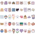 thumbnail image 2 of Bonitas pegatinas para niños, paquete de pegatinas de oso, 90 pegatinas impermeables para botellas de agua, funda de teléfono, portátil JAMW Sencillez, 2 of 5