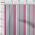 thumbnail image 1 of oneOone Cotton Silk Fabric Multicolor Stripe Print Fabric By The Yard 42 Inch Wide, 1 of 4