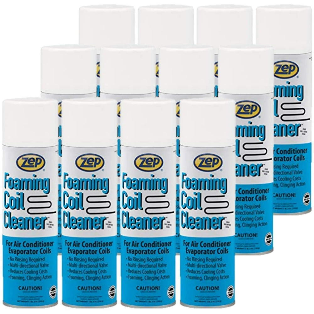 Zep Foaming Coil Cleaner 20 Ounce 20201 (Case of 12) Great for HVAC, A
